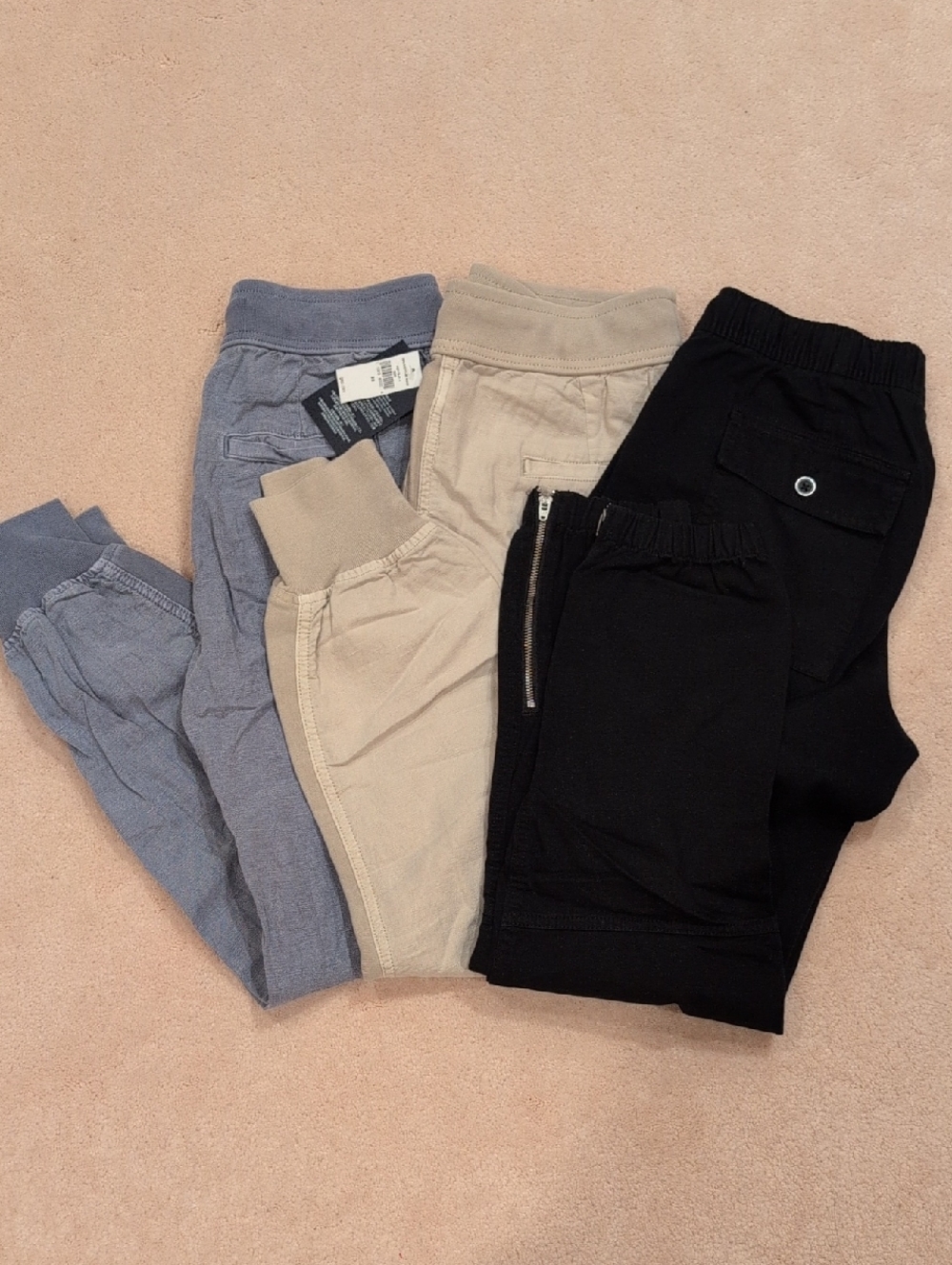 Gap - 3 Women's Jogger Pants with Drawstring Waist